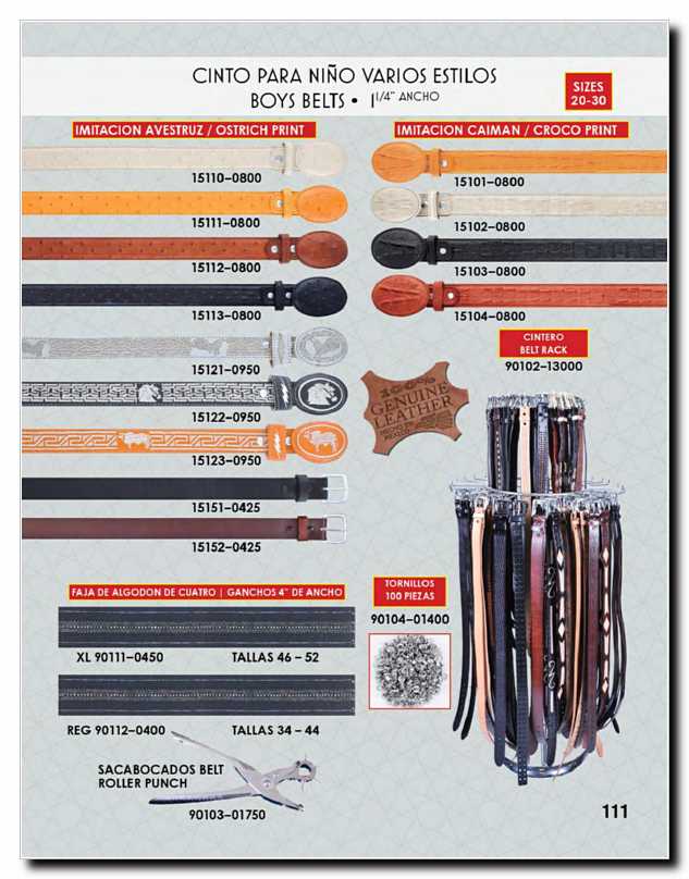 Llamanos al 1(800) 825-9452<br>Catalogos USA<br>(111 of 140)