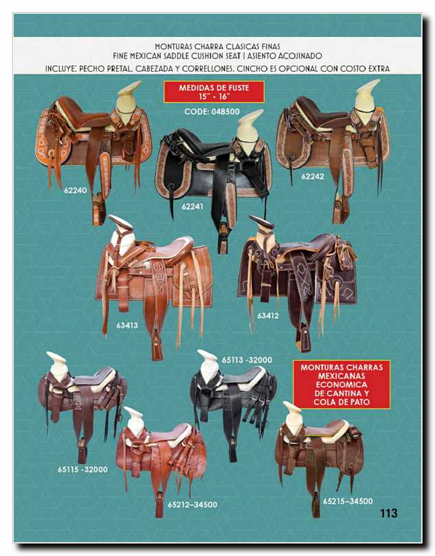 Llamanos al 1(800) 825-9452<br>Catalogos USA<br>(113 of 140)