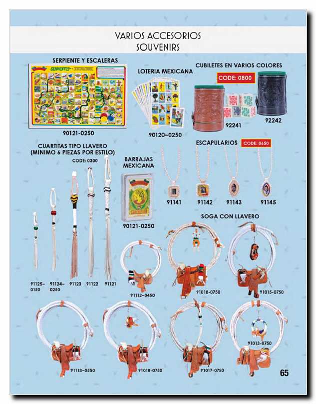 Llamanos al 1(800) 825-9452<br>Catalogos USA<br>(65 of 140)