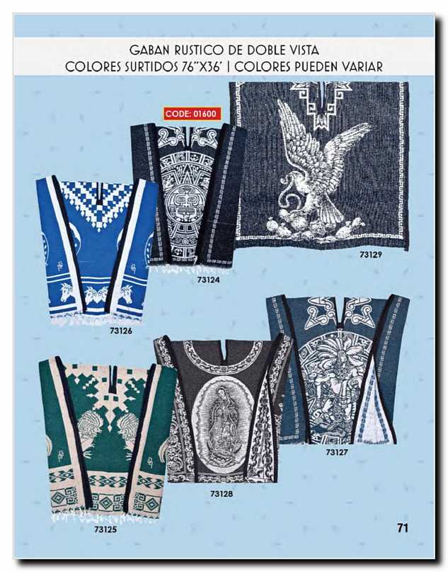 Llamanos al 1(800) 825-9452<br>Catalogos USA<br>(71 of 140)