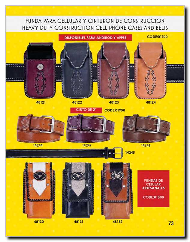 Llamanos al 1(800) 825-9452<br>Catalogos USA<br>(73 of 140)