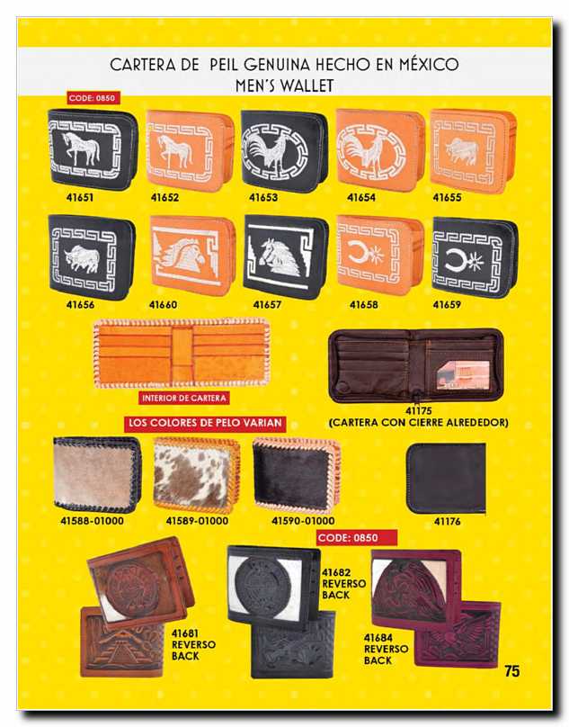 Llamanos al 1(800) 825-9452<br>Catalogos USA<br>(75 of 140)